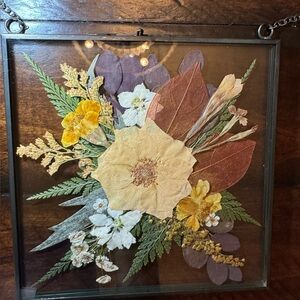 Floral flower wall hanging decor